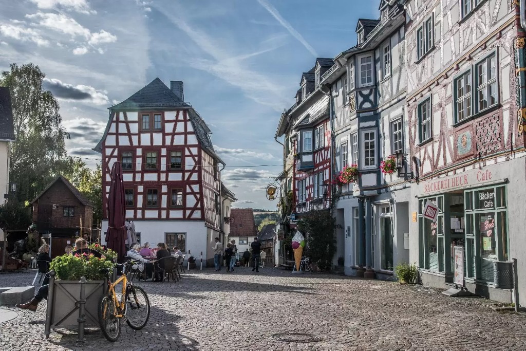 Bad Camberg – historische Altstadt mit Fachwerkhäusern
